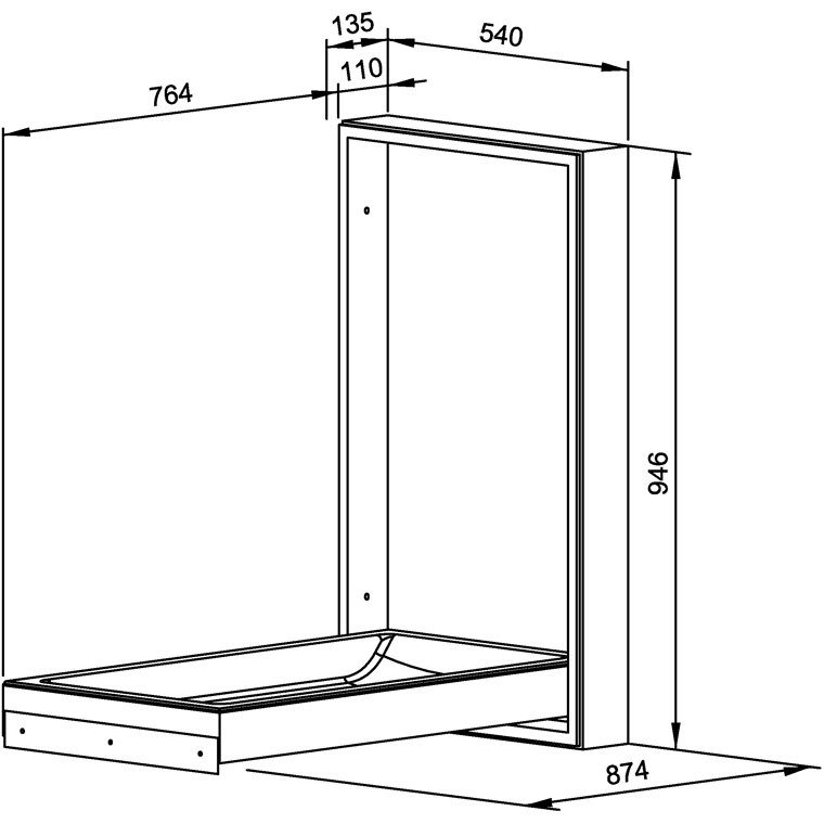 728886 Устройство смены подгузников WP2115 WAGNER_EWAR A-LINE Wagner Ewar  - Вид №1