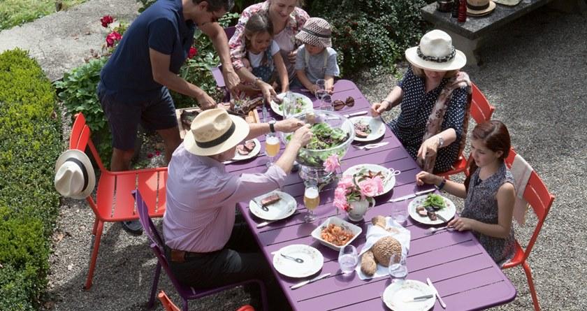 Fermob Прямоугольный алюминиевый садовый стол Luxembourg 4133-4136-4132 - Вид №5