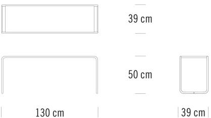 Thonet Прямоугольный журнальный столик для гостиной B 10 sun-id-1402486 - Вид №2
