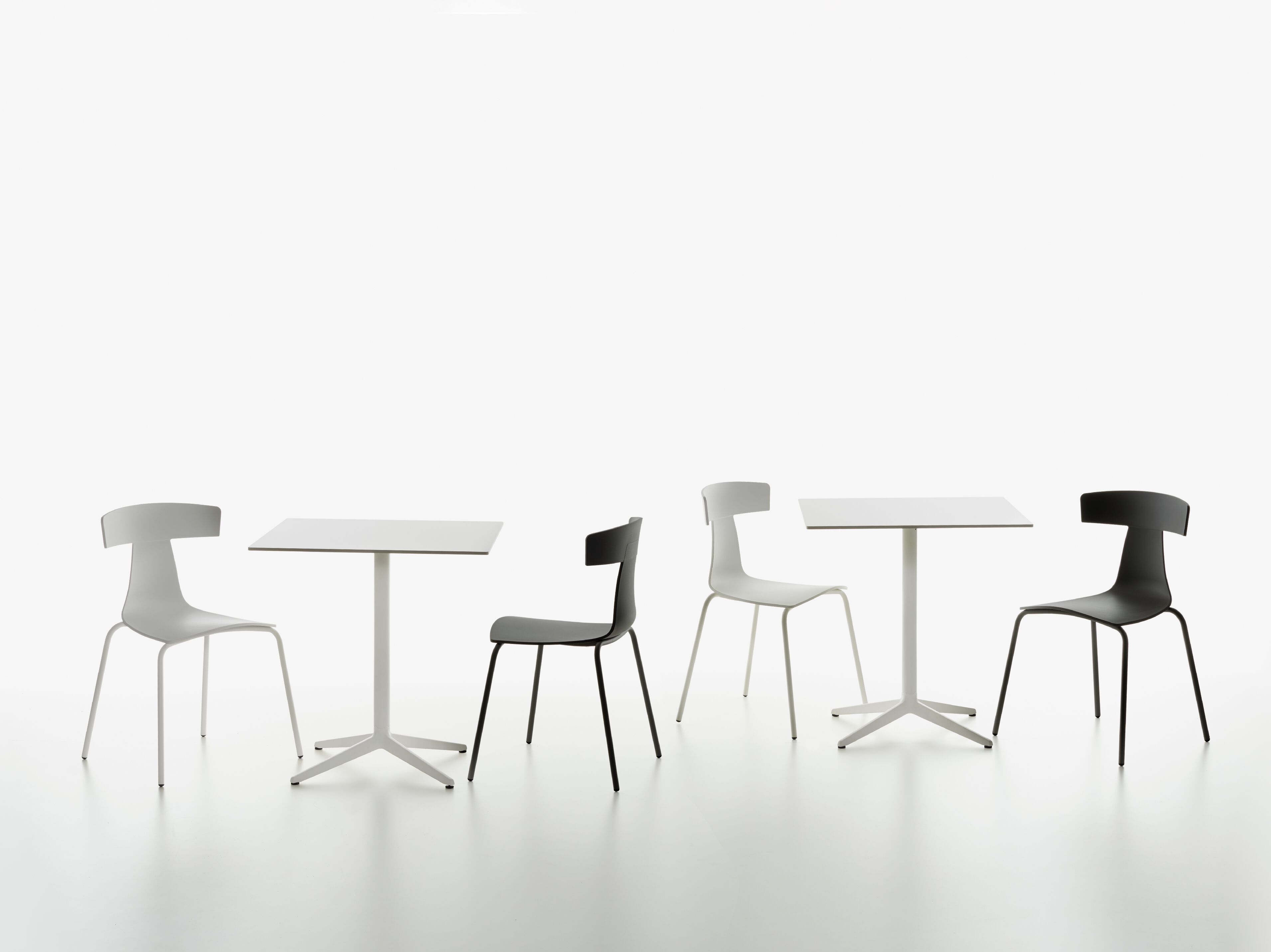 Круглый журнальный столик с чугунной основой Plank Mister X ARCH-00058492 - Вид №2