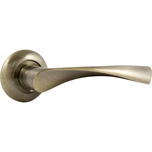 Комплект дверных ручек с запиранием SET45/Z PRIMA RM/HD AB-6 цвет бронза