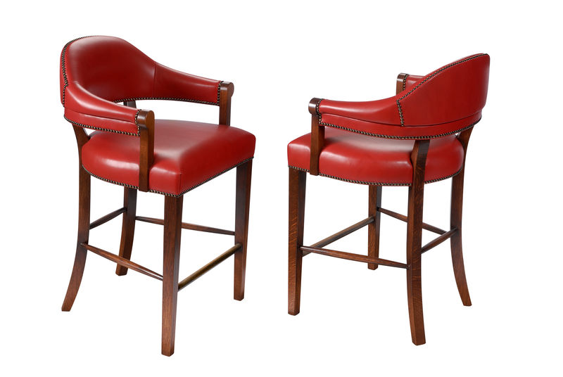 U716 Кенсингтонский барный стул ijlbrown  - Вид №3