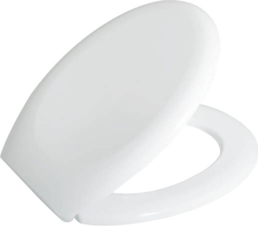 Сиденье для унитаза ınar Duroplast White с пластиковыми петлями / KC0701.01.0000E Creavit  - Вид №1