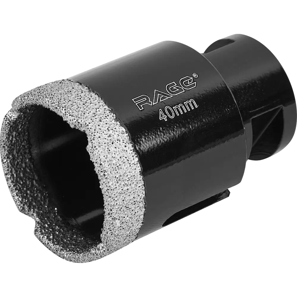 Алмазная коронка RAGE 40 мм для керамогранита и плитки 87692478 STLM-0075103