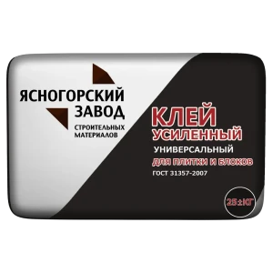 Клей для блоков и плитки ЯЗСМ усиленный 25 кг 84462700 STLM-2070941