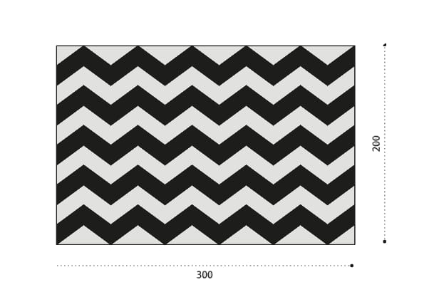 Открытый полипропиленовый узор ручной работы ковер Ethimo Пангея / Тетис ARCH-00080143 - Вид №3