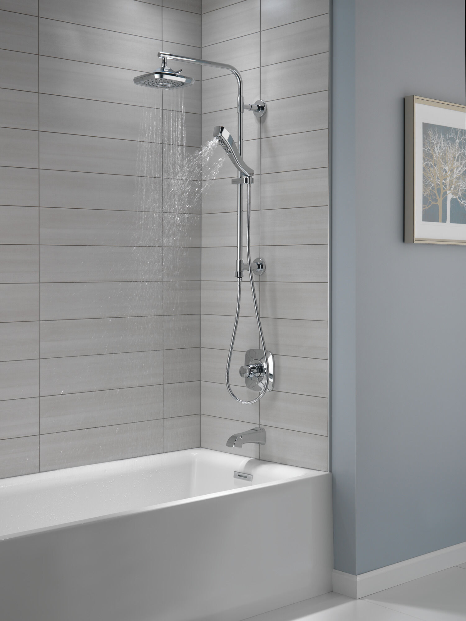 RP78735SS Излив ванны - отводной клапан Delta Faucet Tesla Нержавеющая сталь - Вид №10
