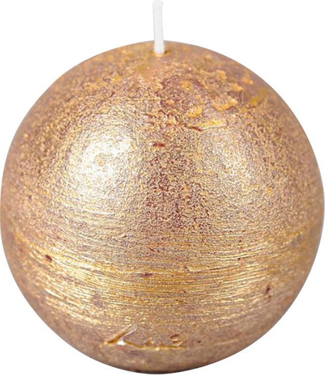 10629091 Luz your senses Свеча-шар Luz your senses 10см (вечернее золото) Парафин 