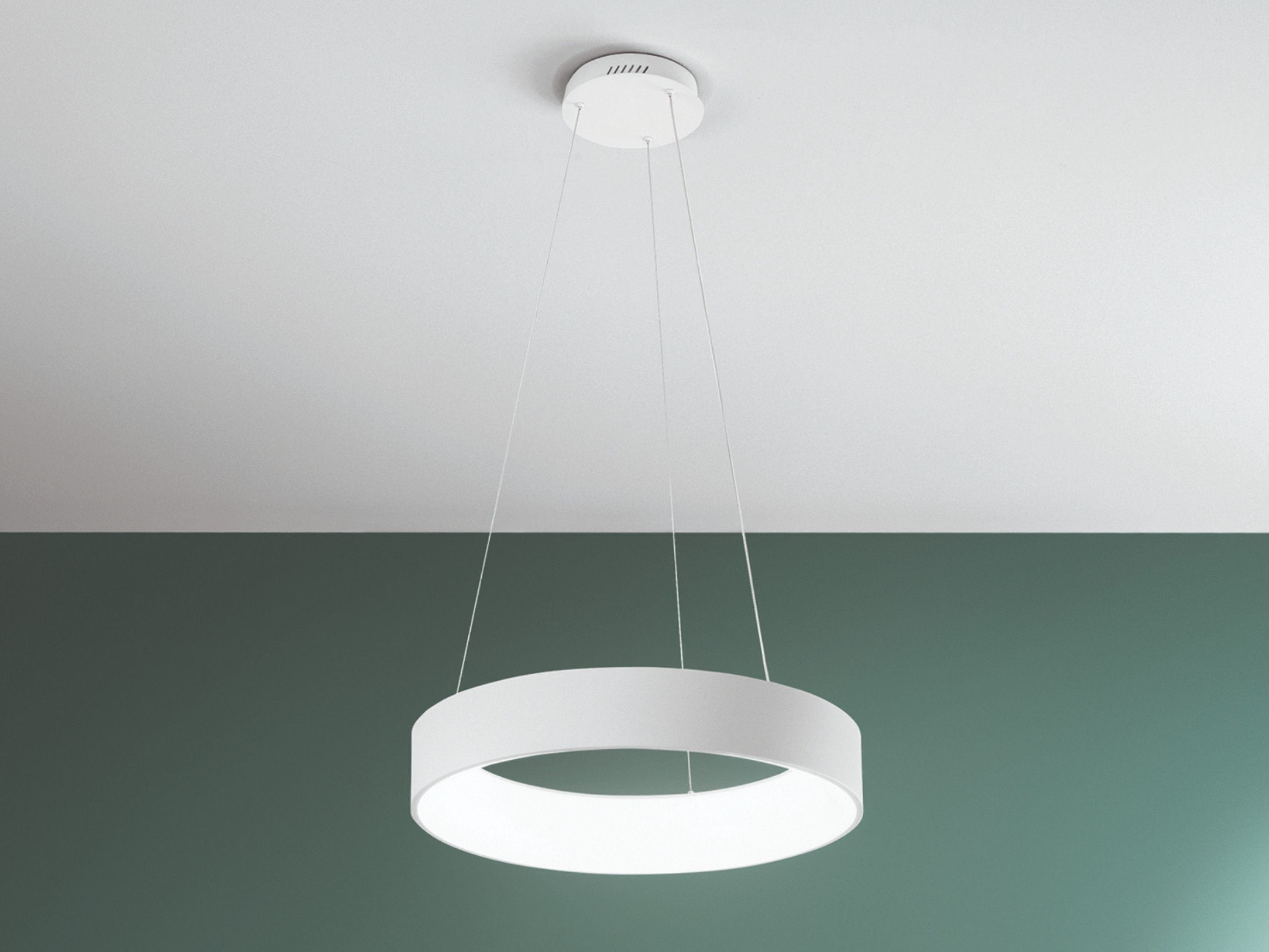 Алюминиевый светодиодный подвесной светильник Fan Europe Lighting Luce Ambiente Design ARCH-00042458