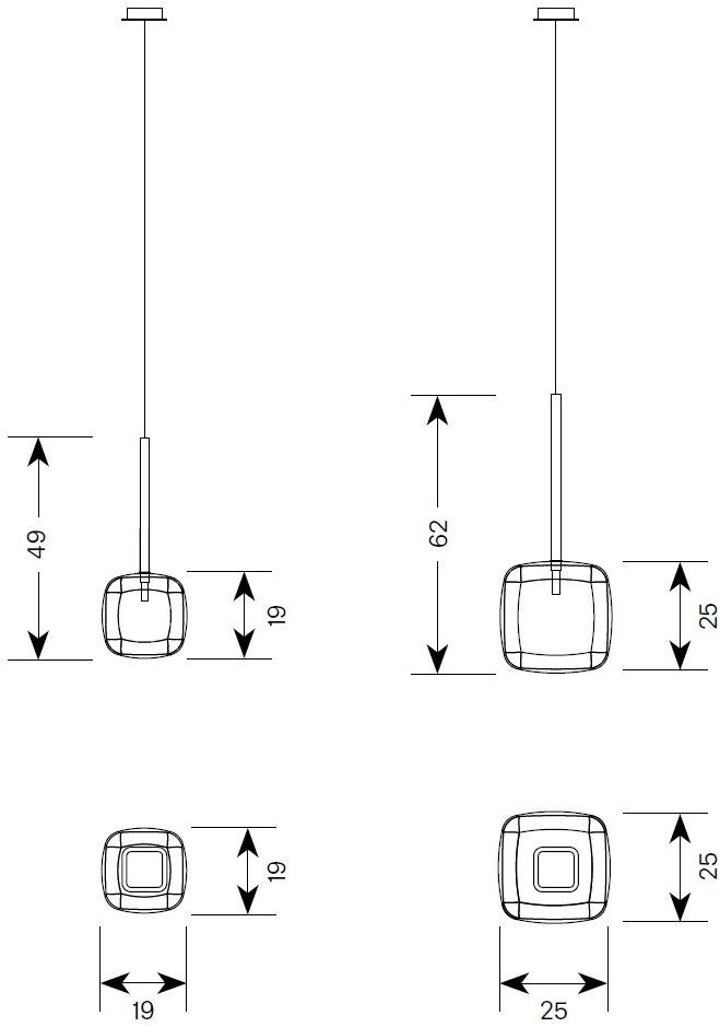 Tonelli Design Подвесной светильник Pyrex® led Hyperion sun-id-1489129 - Вид №3
