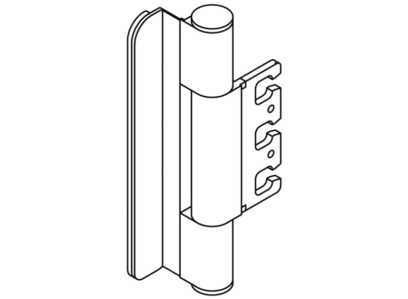 B8107B.160FS трехрулонная лента HEWI Türzubehör  - Вид №7