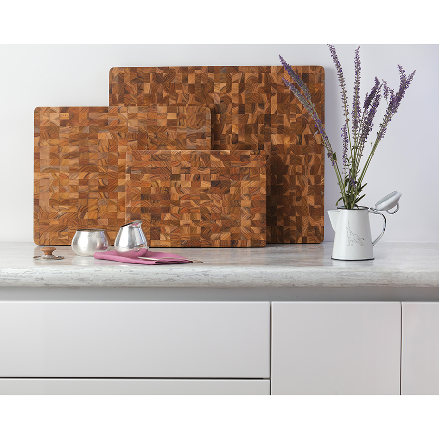 TH801 Доска разделочная торцевая scandi 36x25 см TEAKHAUS  - Вид №2