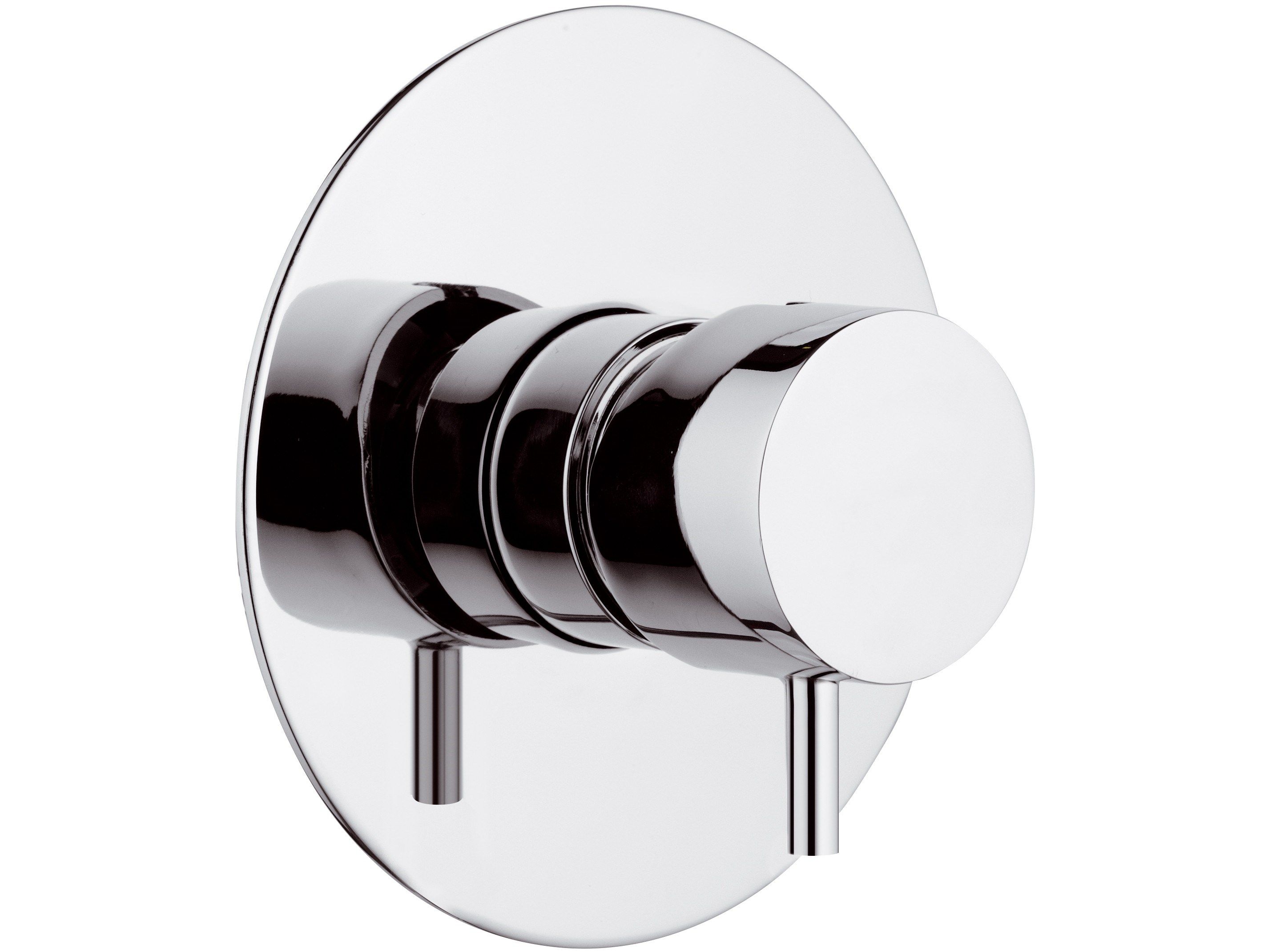 Латунный встраиваемый однорычажный смеситель для душа с пластиной Daniel Rubinetterie Tokyo ARCH-00028899 - Вид №1