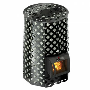 Печь для бани GRILL'D Violet Romb Short с закрытой каменкой
