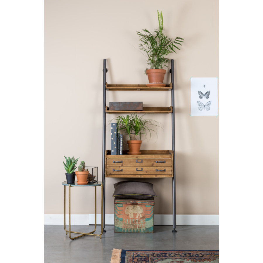 Стеллаж Rook White Label Living 4200007 - Вид №3