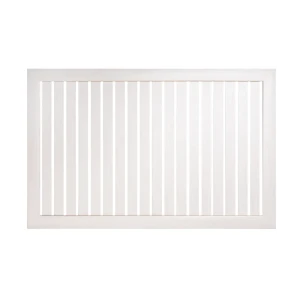 ЛАЙТ Реечный экран для радиатора 90×60 см белый ясень 88909915