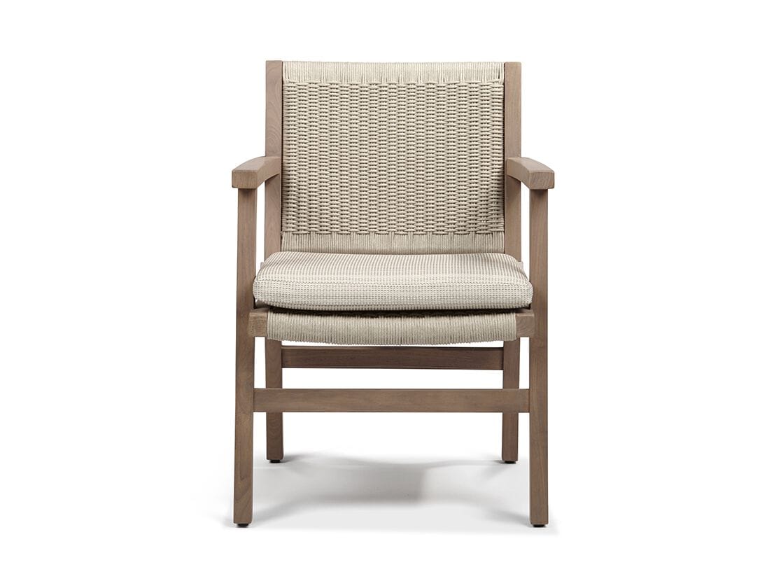 Стул для сада из тикового дерева с подлокотниками Walters курорт ARCH-00121583 - Вид №1