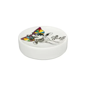 Керамическая мыльница ZENFORT Happy Giraffe для эстетики ванной 89379229