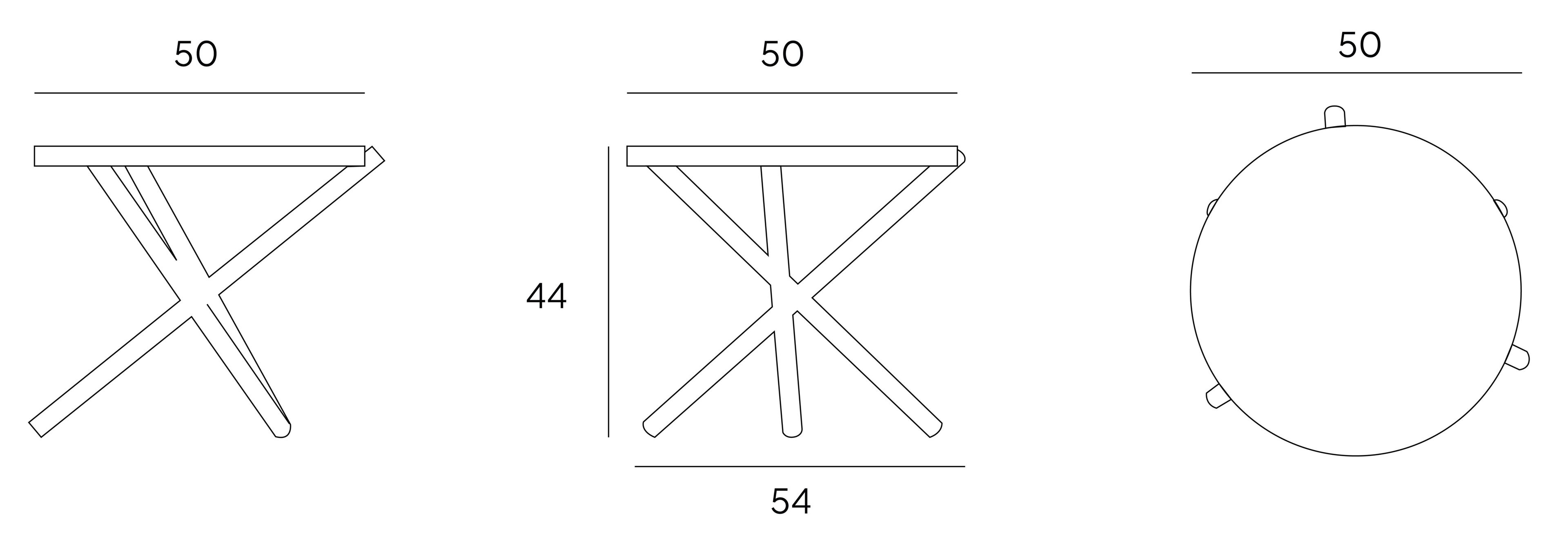 Травертин круглый садовый столик VELTHA® Naturam ARCH-00130378 - Вид №6