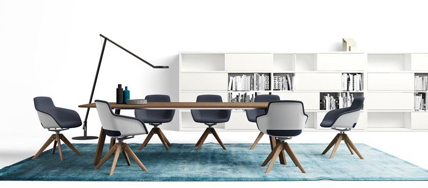 Sinetica Книжный шкаф open office из дерева Abacus sun-id-1383536 - Вид №3