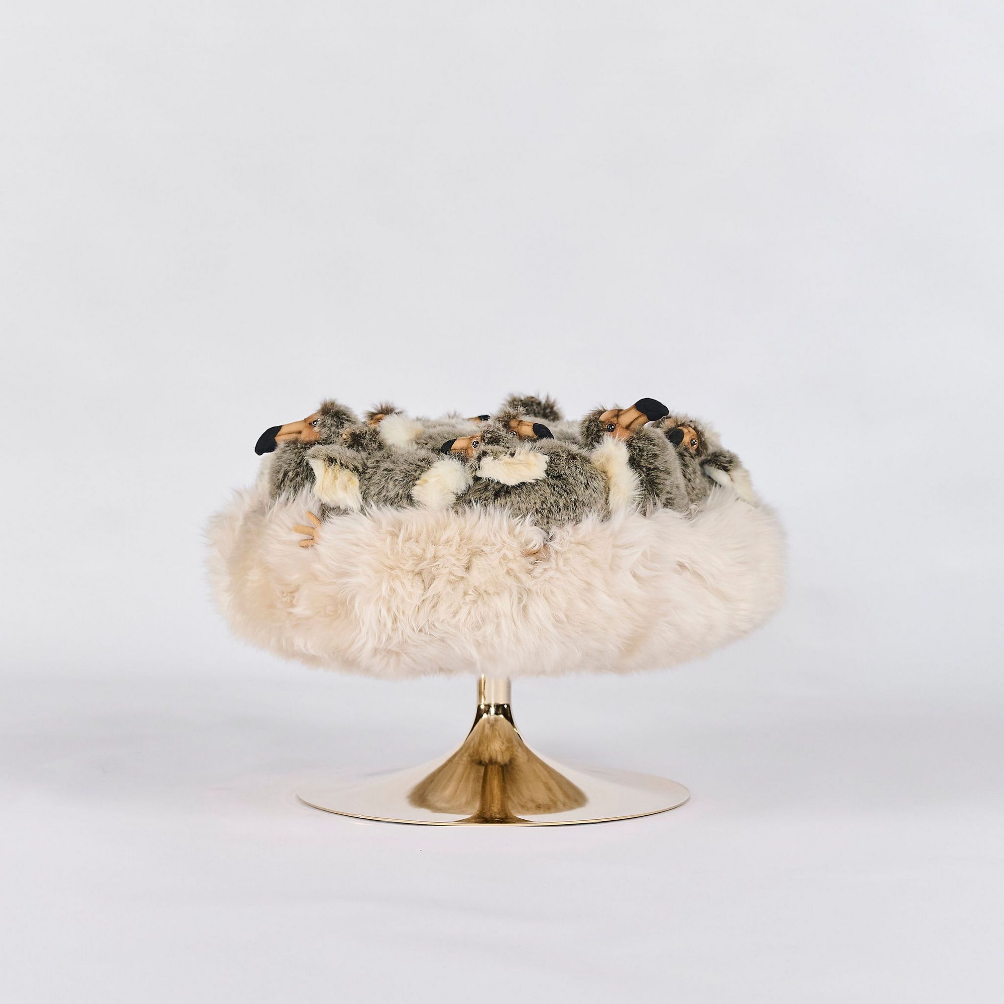 Полиэстер пуф APCOLLECTION DODO ARCH-00000063 - Вид №2