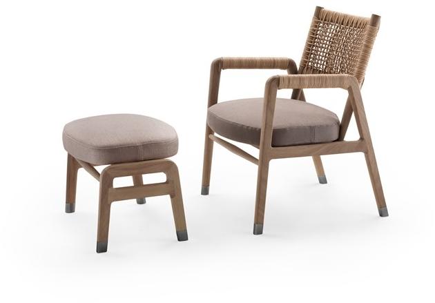 Flexform Кресло из массива дерева с подлокотниками Ortigia sun-id-1515539 - Вид №3