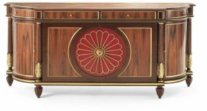 OAK Комод деревянный с распашными дверцами и ящиками Galleria