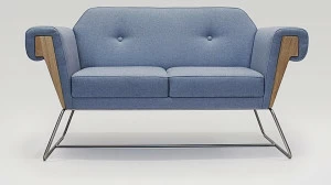 Liqui Contracts 2-местный тканевый диван Hove club