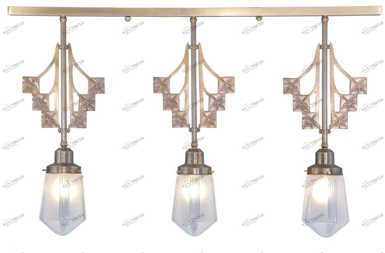 Patinas Lighting Потолочный светильник из латуни ручной работы Linz sun-id-1389641