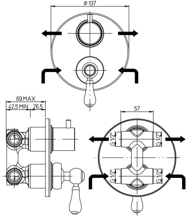 Jacuzzi Tosca 0TO00400JA00 - Вид №1