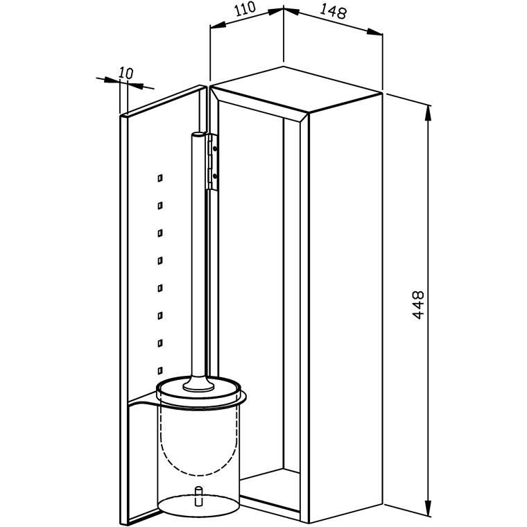 731380 Набор туалетных щеток WP162 WAGNER_EWAR A-LINE Wagner Ewar  - Вид №1