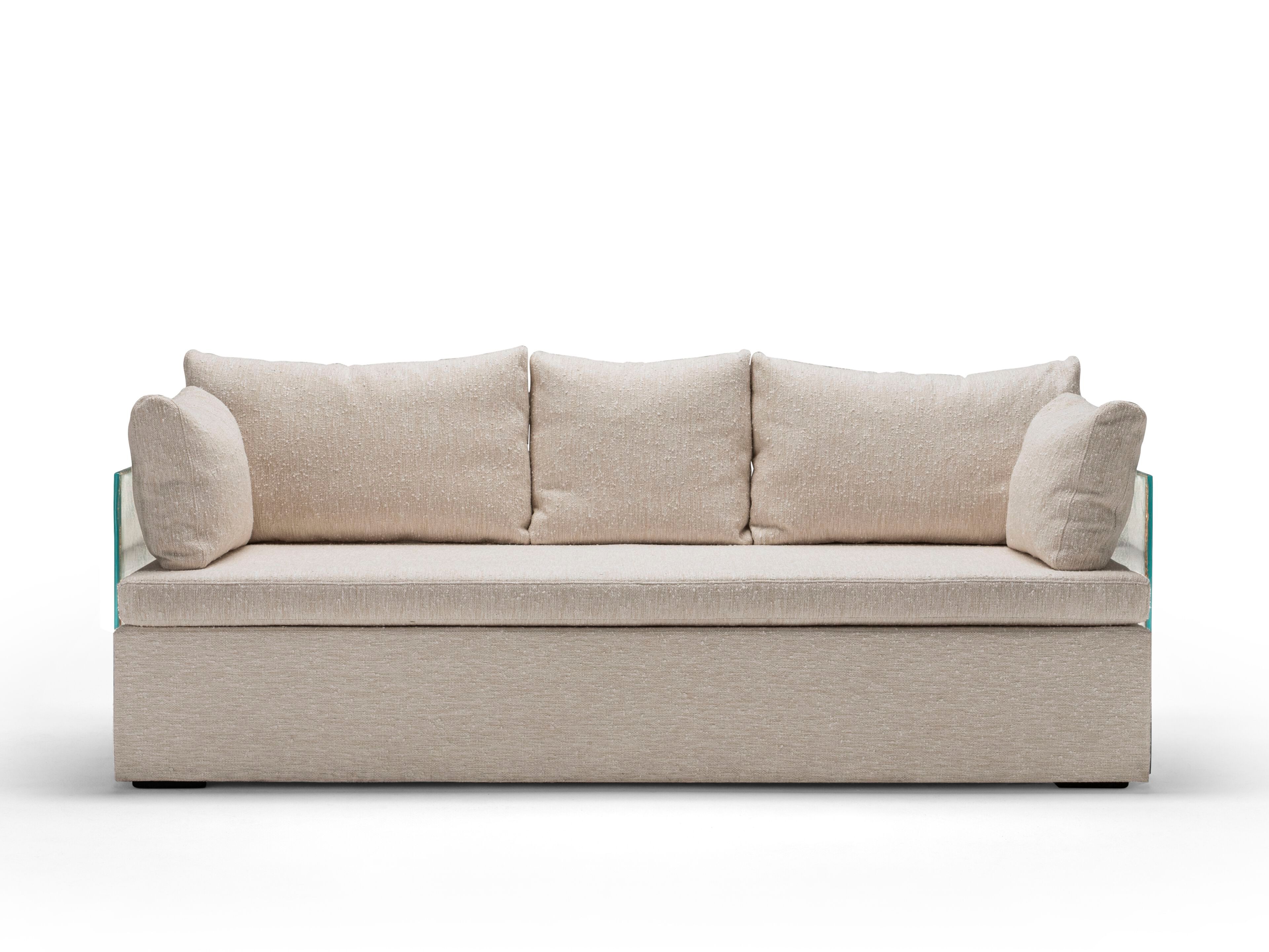 Диван со стеклянной спинкой ARTE VENEZIANA Melt ARCH-00102654 - Вид №1