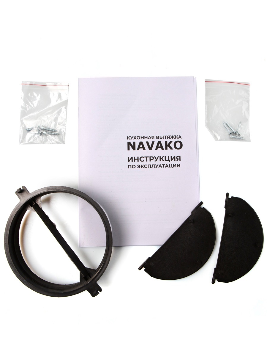Вытяжка встраиваемая Impact 60 Black  NAVAKO 17037 - Вид №6