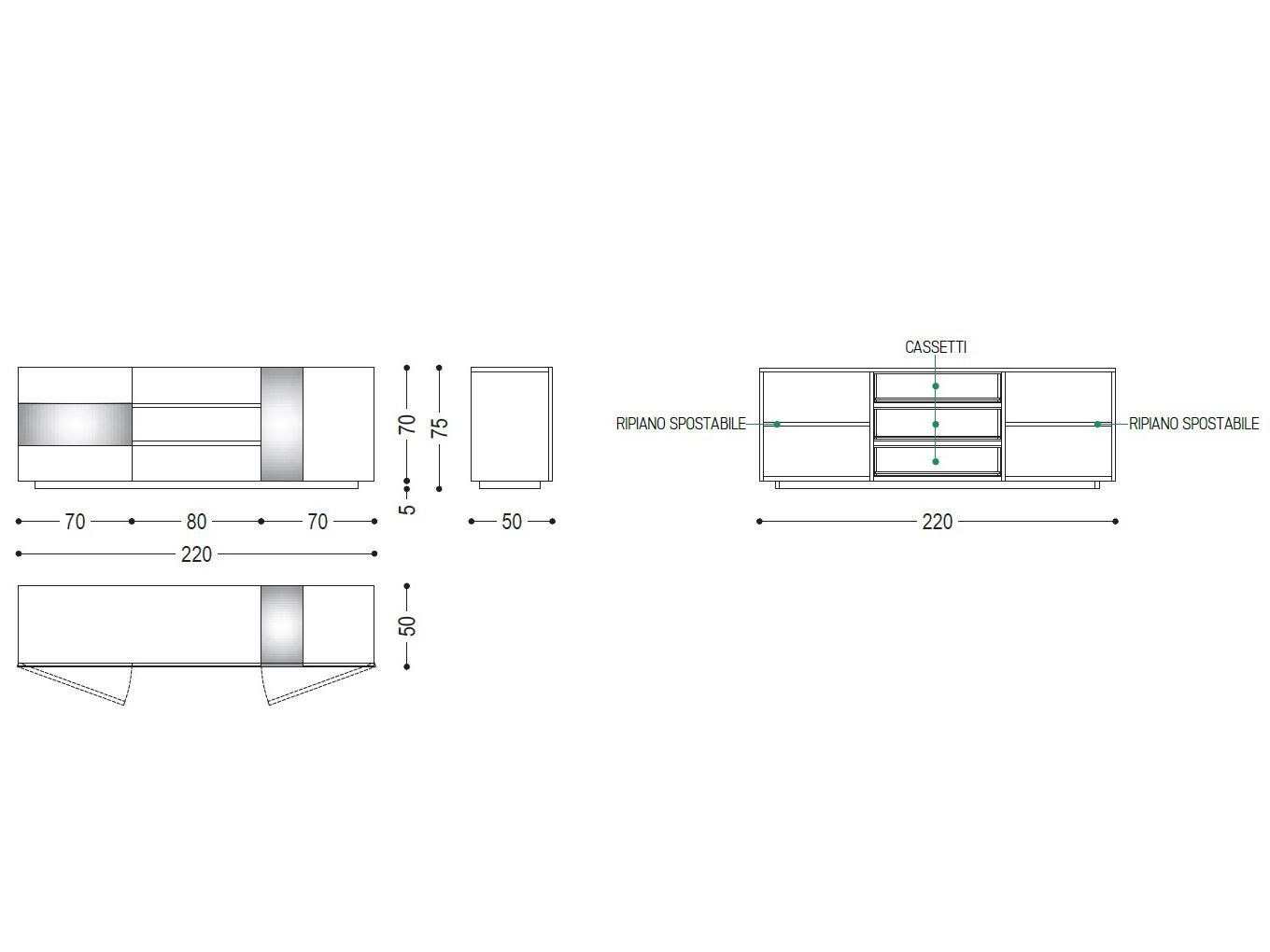 Шкаф из массива дерева и железных вставок Riva 1920 WABI ARCH-00109394 - Вид №2