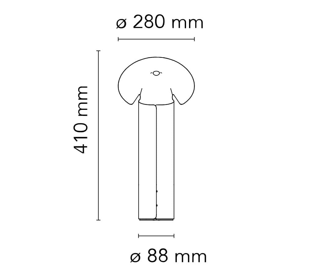 Алюминиевая светодиодная настольная лампа In Stock Flos ARCH-00126193 - Вид №5
