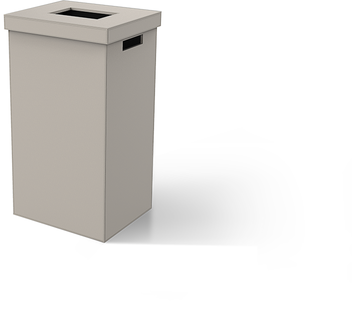 0937549 Корзина для мусора AWB DECOR WALTHER BROWNIE