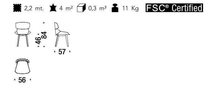Мягкий стул MOROSO ARCH-00120440 - Вид №8