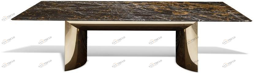 Visionnaire Прямоугольный мраморный стол sun-id-1448055
