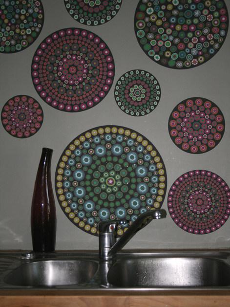 CONCEPTUWALL Декор из клейкой ткани Millefiori sun-id-1441104 - Вид №2