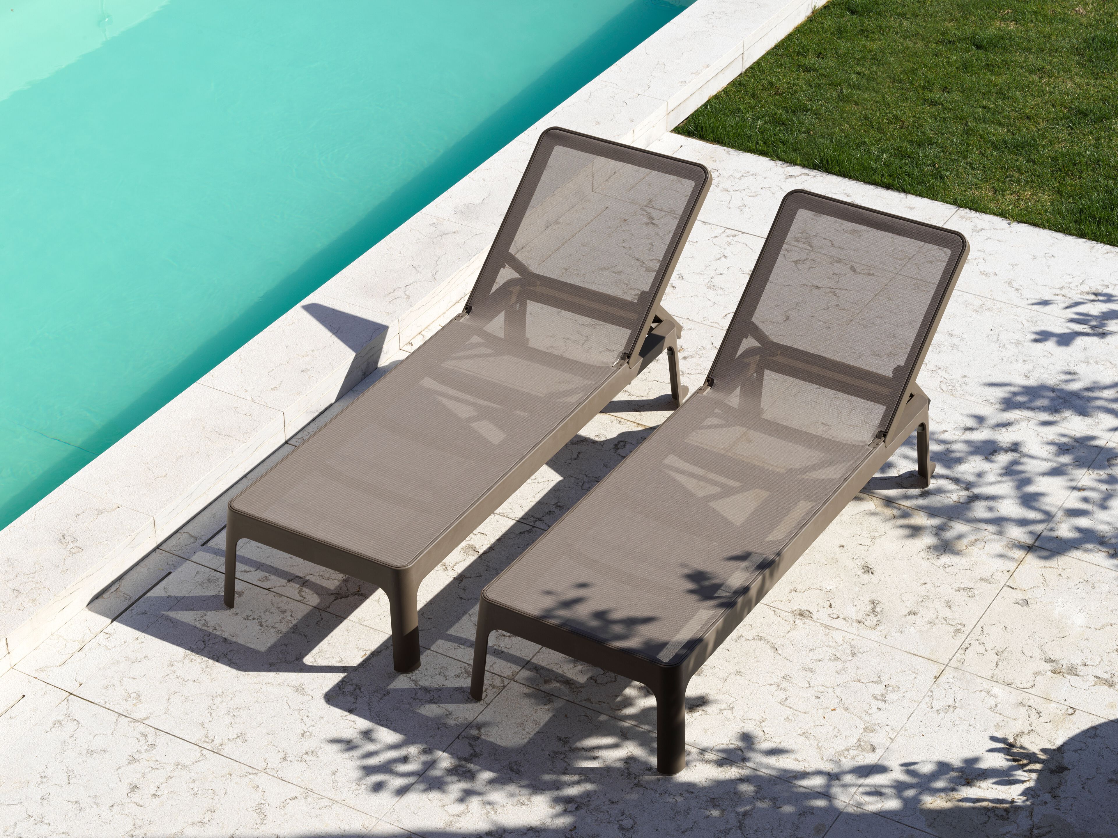 Полипропиленовая откидная Садовая кровать Nardi Plano ARCH-00001350 - Вид №2