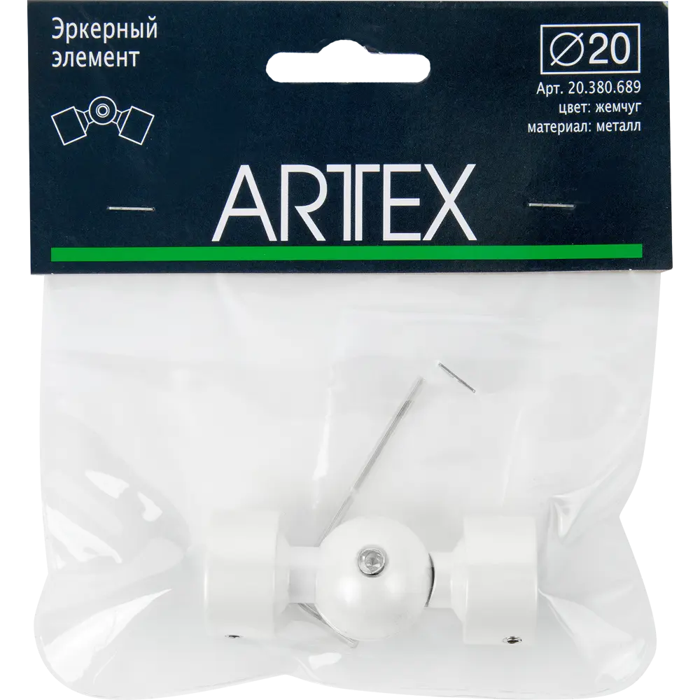 Эркер 2 см цвет жемчуг ARTTEX STLM-2206474 - Вид №2