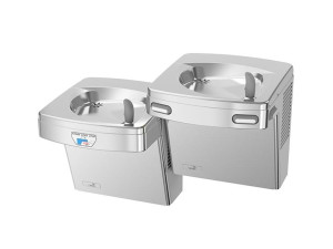 Бесконтактный диспенсер для воды с фонтаном