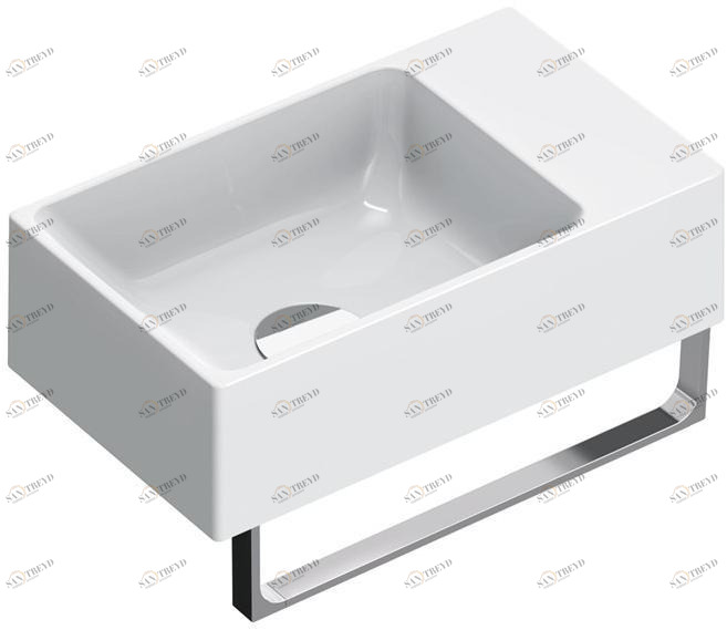 14023ve00-15025ve00 Подвесная раковина настенная овальная CERAMICA CATALANO VERSO белая