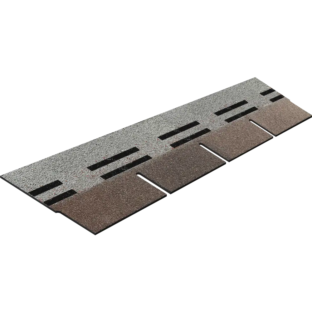 Фасадная плитка Hauberk 2.5 м² цвет шотландский 88292128 STLM-2057555 ТЕХНОНИКОЛЬ - Вид №2