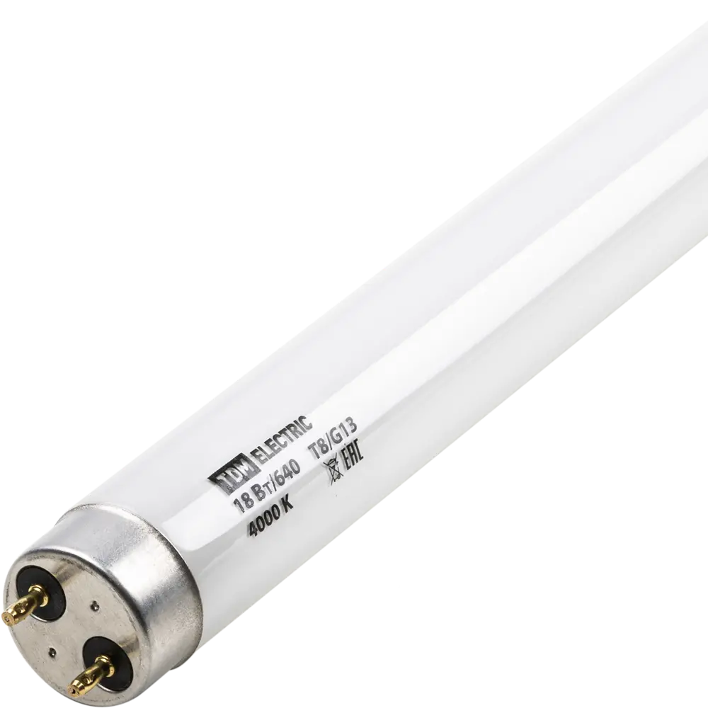 Лампа люминесцентная TDM Electric T8 G13 18 Вт нейтральный белый свет SQ0355-0026 82477843 STLM-2178526  - Вид №2