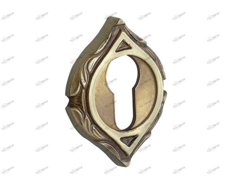 0EY073.000.62 Накладка с каплевидным вырезом европрофиля Сатин никель Mestre 