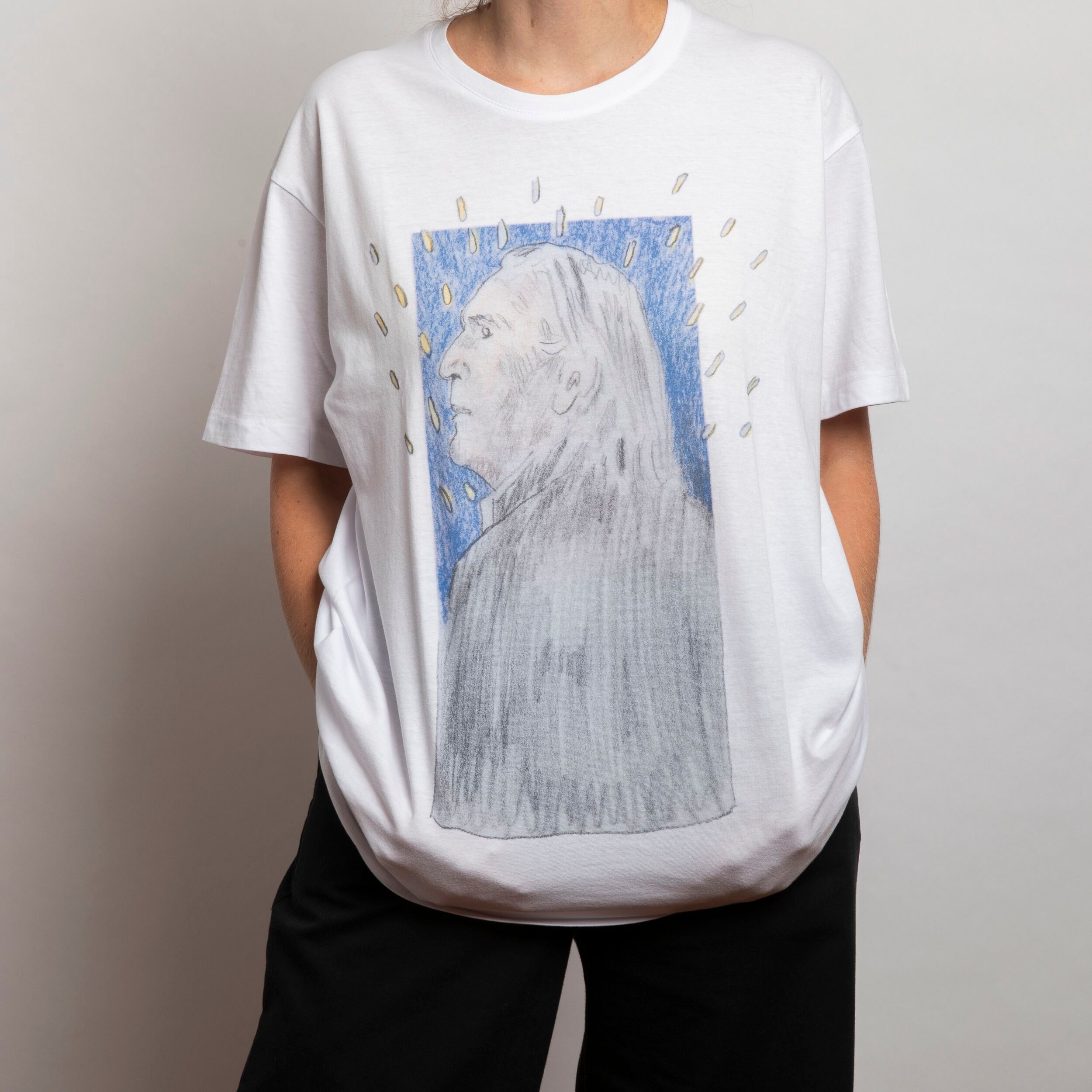 Футболка из органического хлопка с принтом isOnAir Vaghimiti ARCH-00081566 - Вид №4