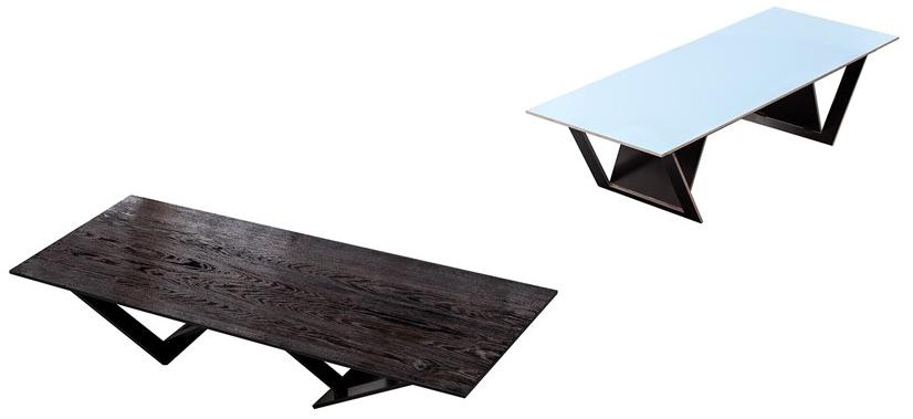 valerie_objects Прямоугольный стол из лакированной фанеры  V76016002c  - Вид №2