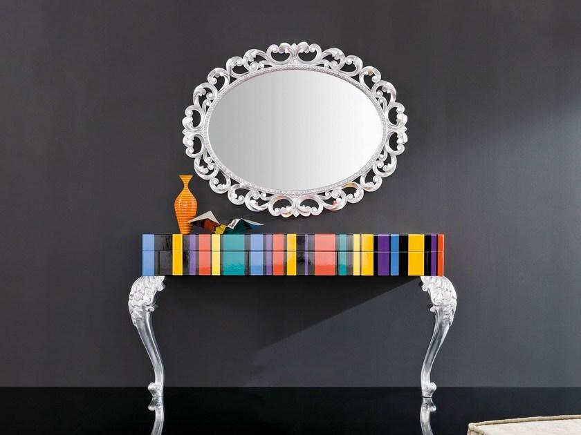 Modenese Gastone Зеркало настенное овальное в раме Minimal baroque 42611 - Вид №1