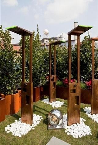 tender rain Душевая стойка из латуни напольная с ручным душем Menhir sun-id-1460105 - Вид №3